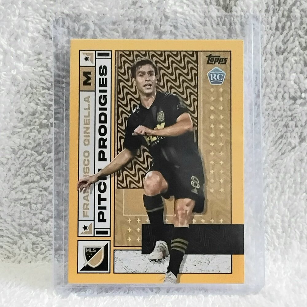 3/$25 Mint 2022 Topps Francisco Ginella Gold Rookie MLS L.P. Card 28!!